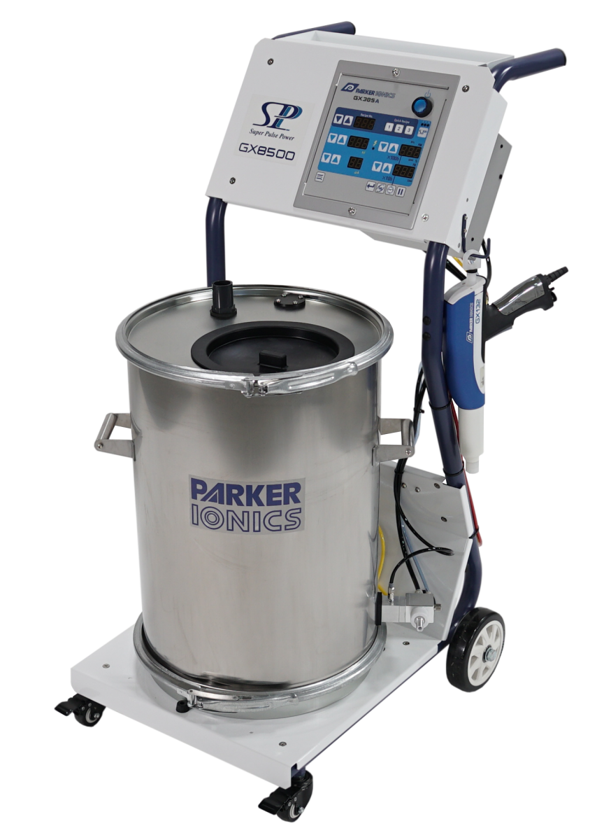 GX8500AS Hopper Unit with Cart Powder Coating Guns Spray Guns from